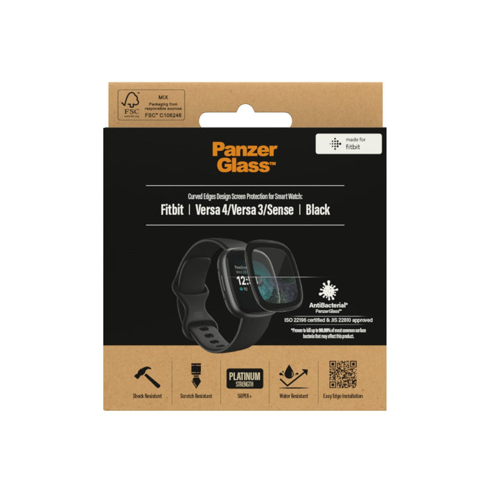 PanzerGlass Fitbit Versa 3 / 4 Glass Screen Protector