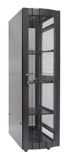 DYNAMIX 42RU Server Cabinet 1000mm Deep (600x1000x2081mm) FLAT PACK 3x shelves,