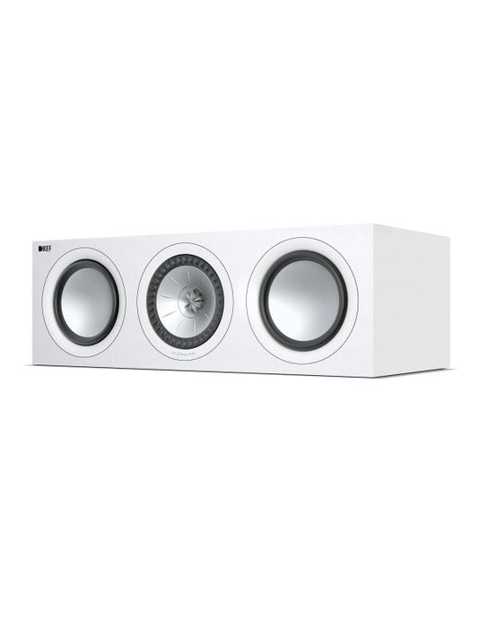 KEF Centre Channel Speaker. Two & half-way bass reflex. Uni-Q array: 1x 6.5'' U