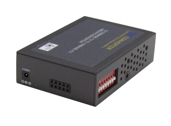 CTS 10/100Base-TX to 100Base-FX ST Multimode Media Converter. Compact Fast Ether