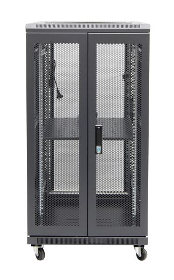 DYNAMIX 22RU Server Cabinet 1000mm Deep (600 x 1000 x 1190mm). Incl. 1 x Fixed S