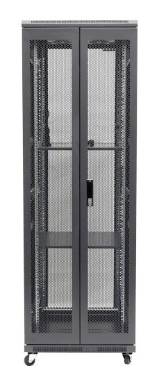 DYNAMIX 37RU Server Cabinet 600mm Deep (600 x 600 x 1853mm). Includes 2x Fixed S