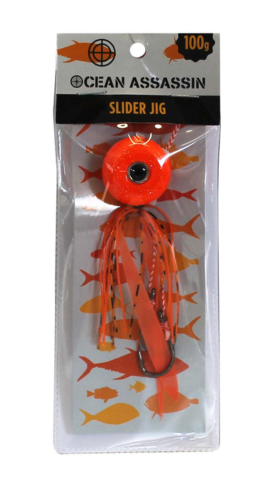 Ocean Assassin Slider Jig - Orange 100g