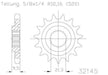 SPROCKET FRONT MOTO MASTER CR250R CR500R TRX450ER SPORTRAX TRX450R CRF450R CRF450X CRF450RX 15T