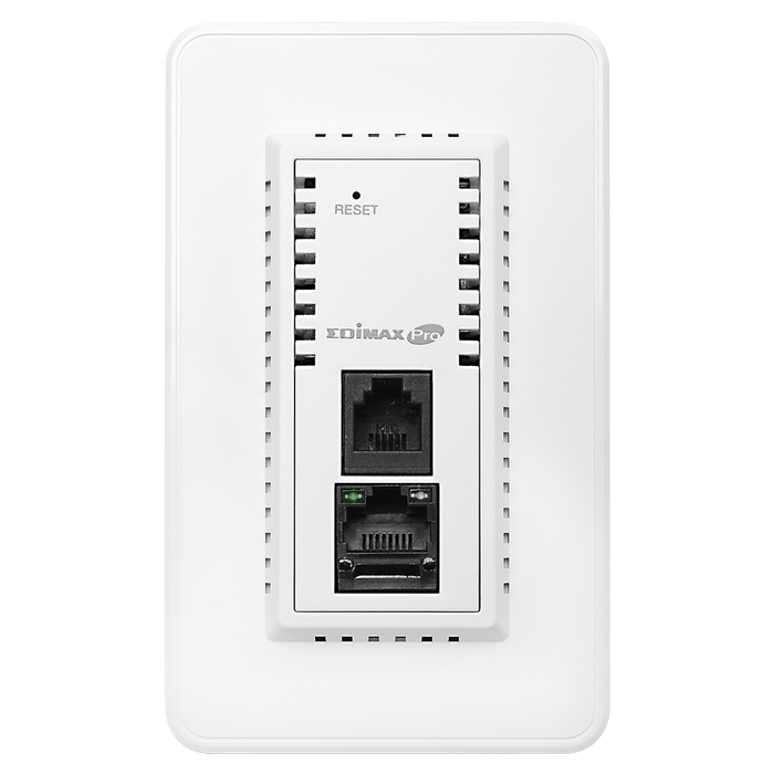 EDIMAX AC1200 In-Wall Dual-Band PoE Access Point. 802.11ac High speed dual-band.