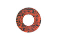 HANDLEBAR GRIP DONUT TORC1 RACING SOLD IN PAIRS ORANGE