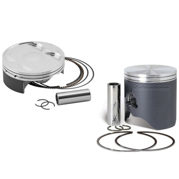 PISTON KIT WOSSNER HONDA CR125R 80-84 2MM OVERSIZE 57.44MM