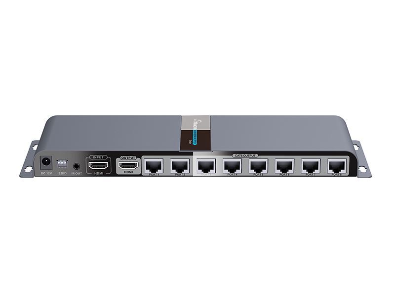 LENKENG 1-In-8-Out 1080P HDMI Extender. 1x HDMI in to 8x RJ45 out Compatible wit