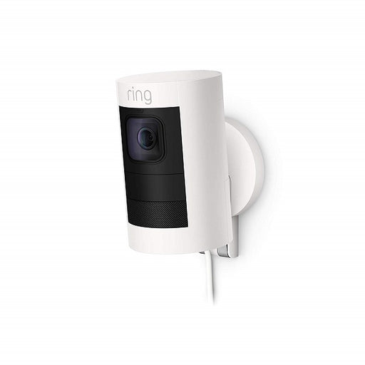 Ring Stick Up Camera Cam Elite White