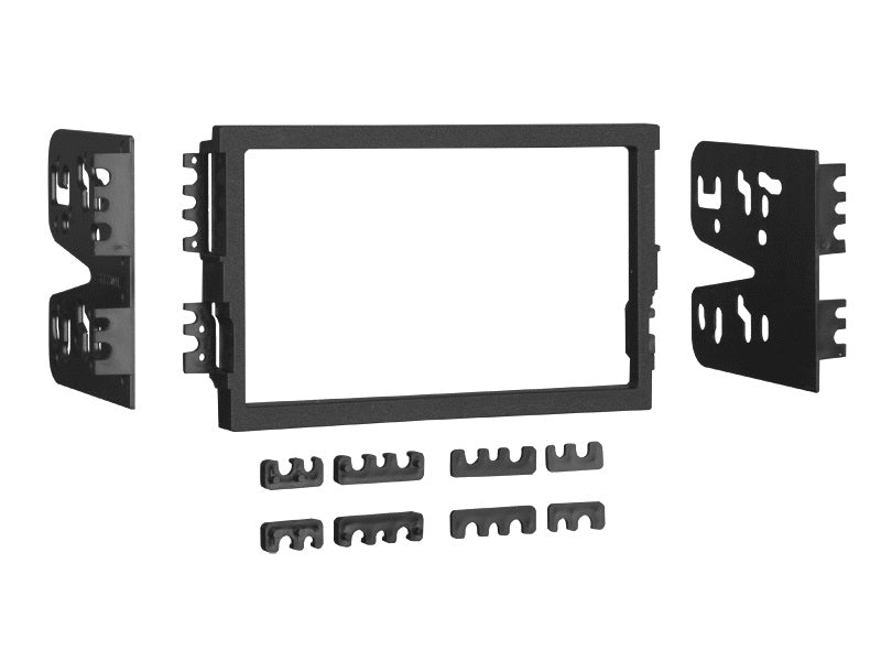 fitting kit hyundai santa fe 1995 - 2006 double din black