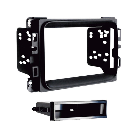 fitting kit chrysler jeep ram 2013 on din & double din (black)