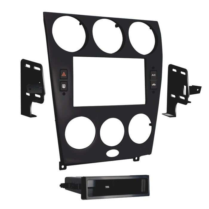 fitting kit mazda 6 atenza 2006 - 2007 only din & double din (black)