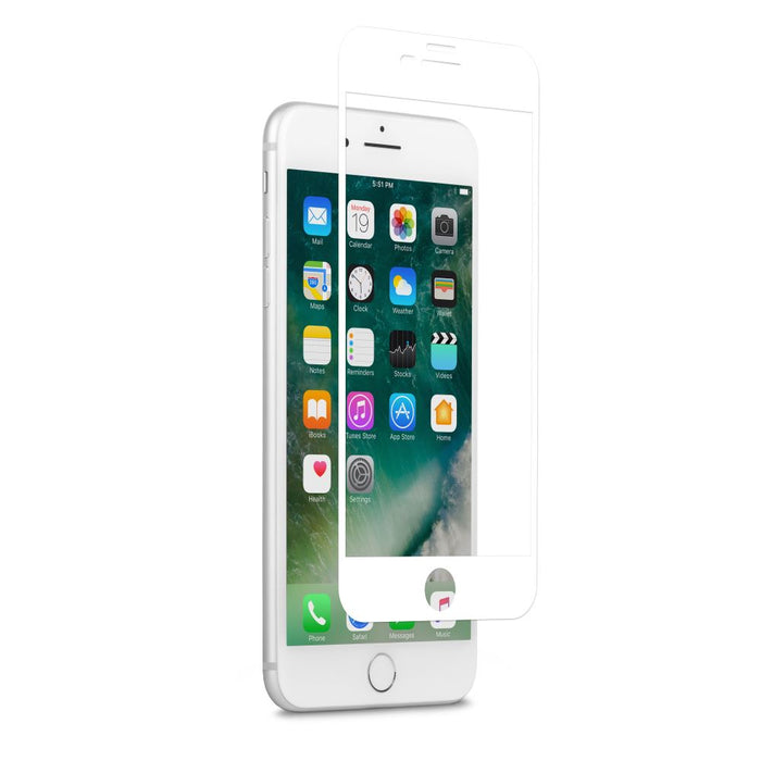 Moshi Ion Glass Screen Protector for iPhone 7 Plus - White 99MO096004