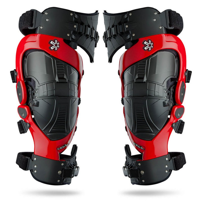 KNEE BRACES CELL PAIR MEDIUM RED