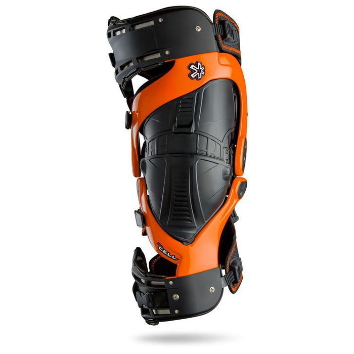 ASTERISK KNEE BRACE ULTRA CELL 2.0 ORANGE {INCLUDES UNDERSLEEVES} MEDIUM LEFT