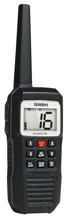 Uniden MA155NZ Atlantis VHF Handheld Marine Radio Waterproof / Floating