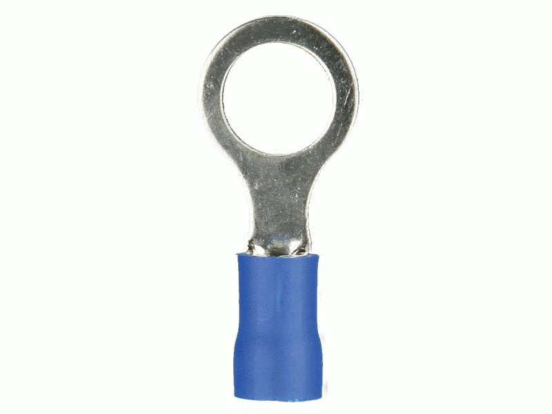 RAPTOR TERMINAL RING BLUE 6.5MM - PER100