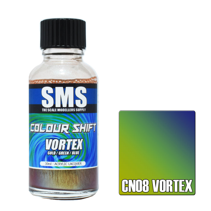 Air Brush paint 30ML colour shift VORTEX ACRYLIC lacquer SCALE MODELLERS SUPPLY