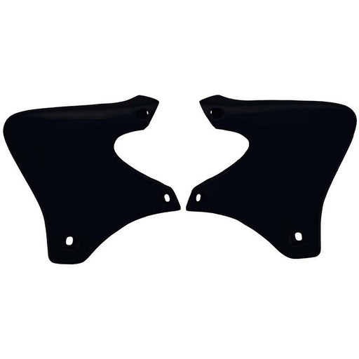 RADIATOR SHROUDS RTECH YAMAHA YZ400F YZ426F WR400F WR426F 00-02 BLACK