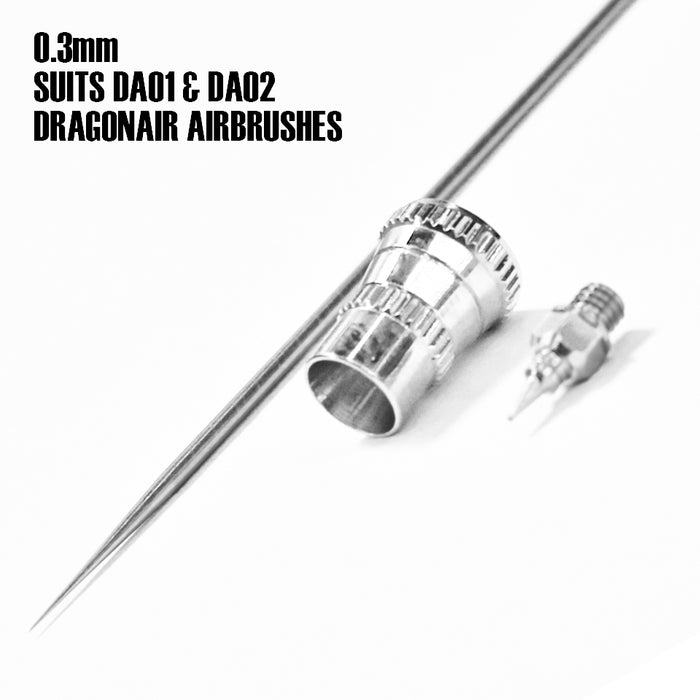 Scale Modellers Supply Dragonair Airbrush 0.3Mm Nozzle Kit