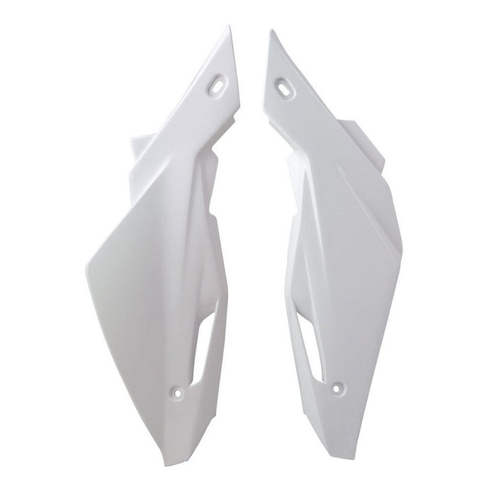 *SIDEPANELS RTECH HUSQVARNA TC250 TE250 TC310 TCX310 TE310 08-13 TC450 TE450 TC510 TE510 08-10 WHITE