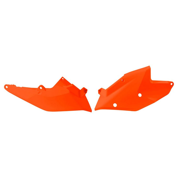 *SIDEPANELS RTECH KTM 125SX 150SX 250SXF 350SXF 450SXF 16-18 250SX 250EXC 250XCF 350XCF ORANGE