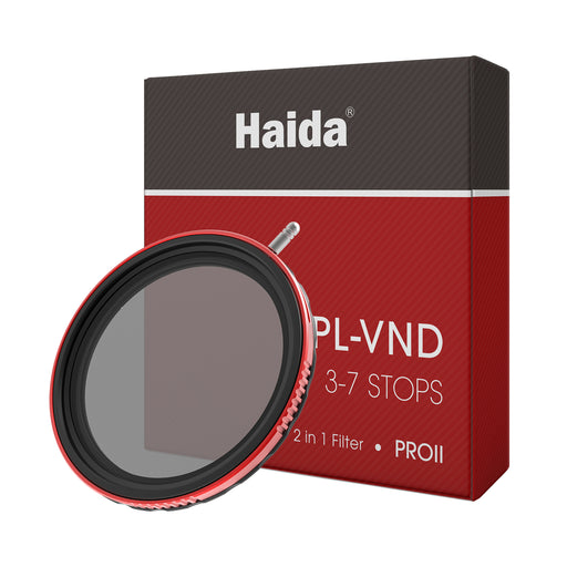 Haida Pro Ii C-Pol + Variable Nd Filter 3-7 Stop 72Mm