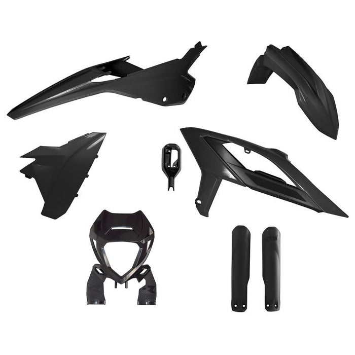 Plastics Kit Rtech Beta 2023 6 Piece Kit Black