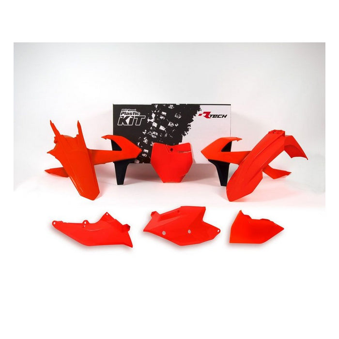 PLASTICS KIT RTECH KTM 125SX 150SX 250SXF 350SXF 450SXF 16-18 250SX 250XC 300XC 250XCF NEON ORANGE