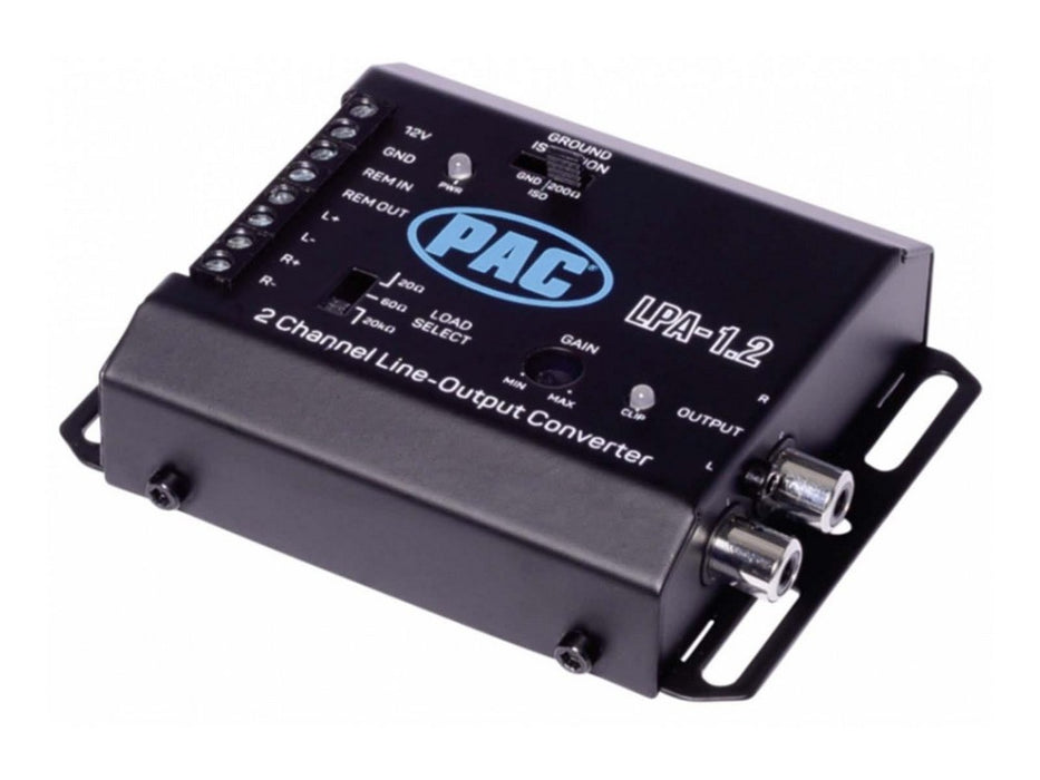 2 Ch Active Line Output Converter With Auto Turn On For Amp Installation