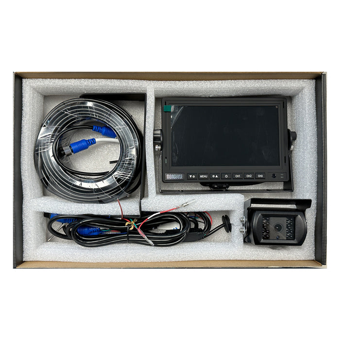 Mongoose 7" Ahd/ Hi Def -  Rear View System -- 3 Camera Input