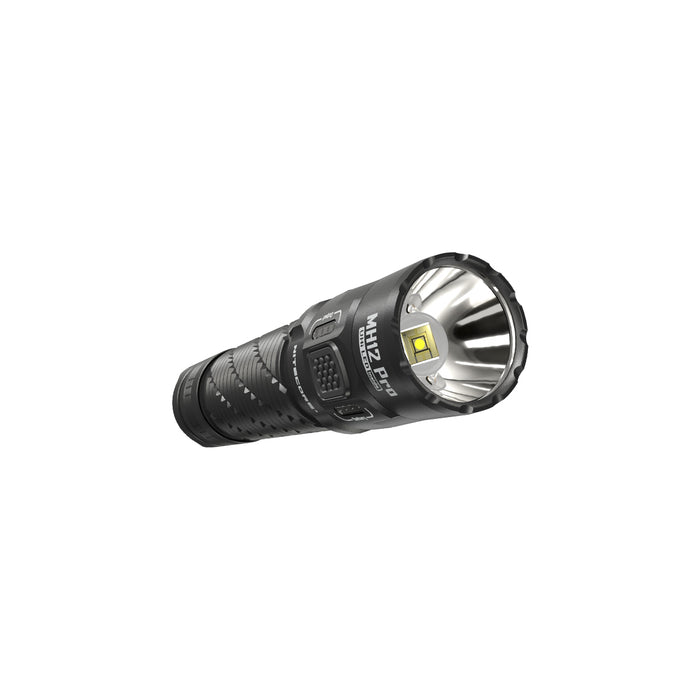 Nitecore Mh12Pro 3300 Lumen Uhi Usb-C Tactical Flashlight 505 Yards Throw