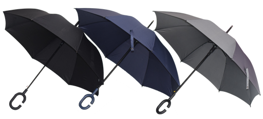 Hands Free Umbrella Black