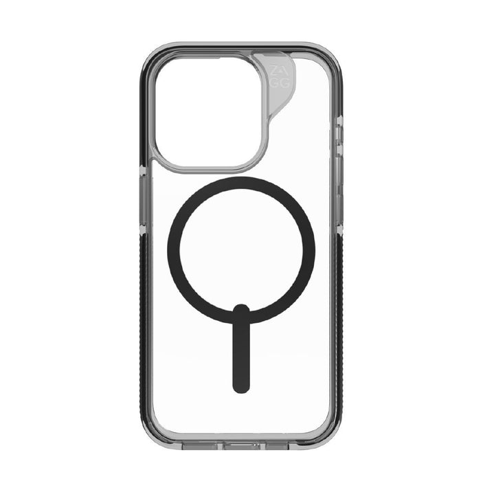 Zagg Santa Cruz Snap iPhone 15 Pro Case - Clear / Black