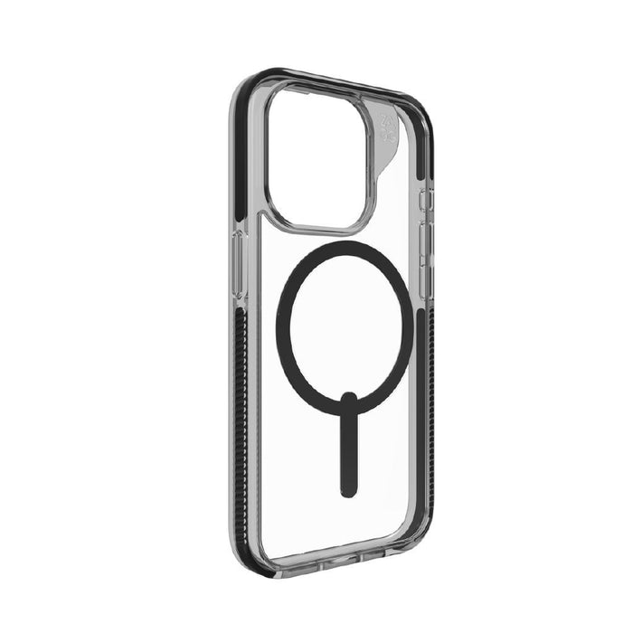 Zagg Santa Cruz Snap iPhone 15 Pro Case - Clear / Black