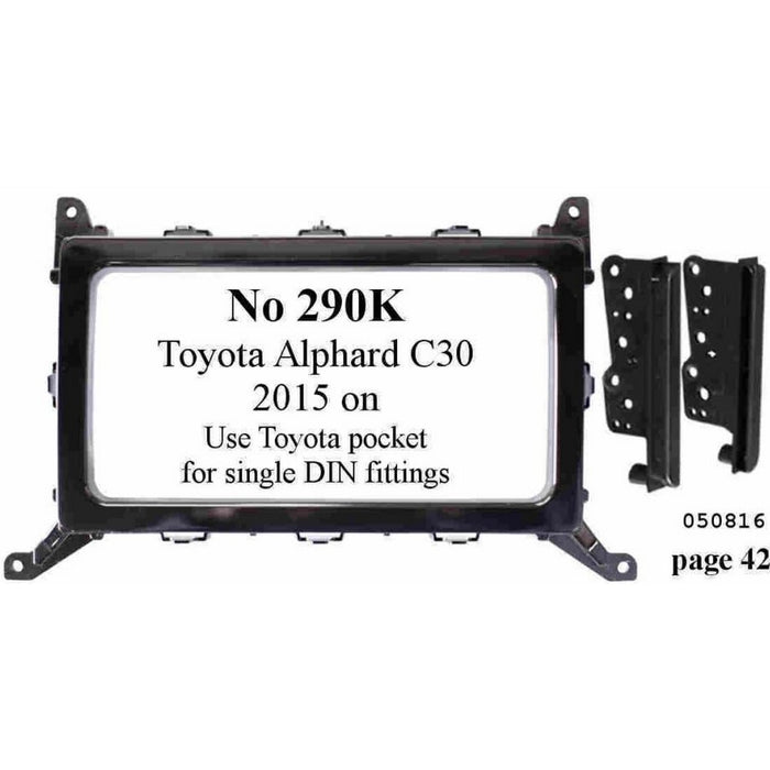 (Compatible with Toyota) Alphard COMPATIBLE Fascia Kit C30 2015 On