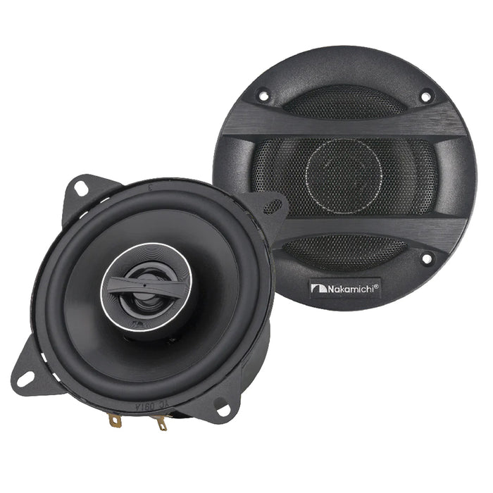 Nakamichi 4" 2 Way Coaxial Speakers Pair 260W