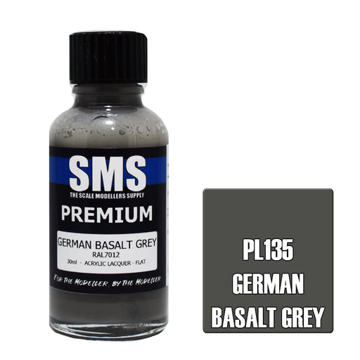 Air Brush paint 30ML PREMIUM GERMAN BASALT GREY ACRYLIC lacquer