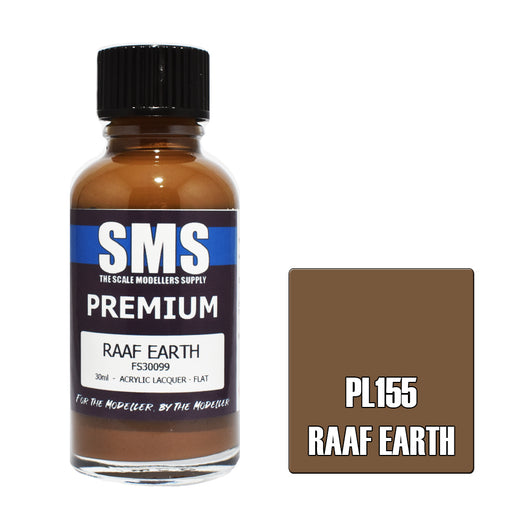 Air Brush paint 30ML PREMIUM RAAF EARTH ACRYLIC lacquer SCALE MODELLERS SUPPLY