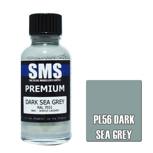 Air Brush paint 30ML PREMIUM DARK SEA GREY ACRYLIC lacquer