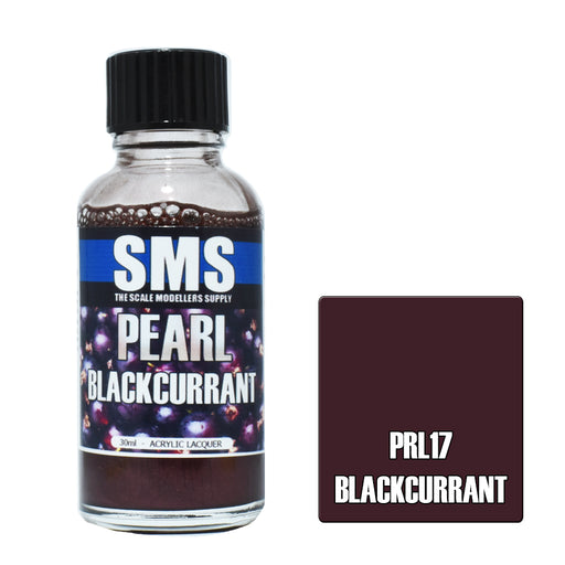 Air Brush paint 30ML PEARL BLACKCURRANT ACRYLIC lacquer SCALE MODELLERS SUPPLY