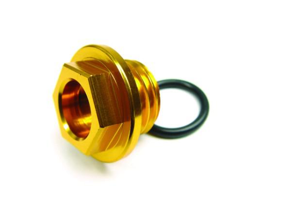 RHK OIL FILTER PLUG GOLD CR125R CR250R 05-07 CRF250R CRF250X 05-17 CRF450R CRF450X 05-16