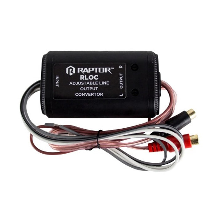 Raptor 30W 2 Ch Rca Line Output Convertor