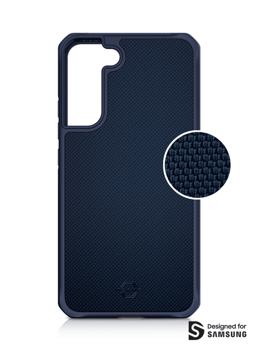 ITSKINS Samsung S22+ S22 Plus Case Mag Ballistic Dark Blue