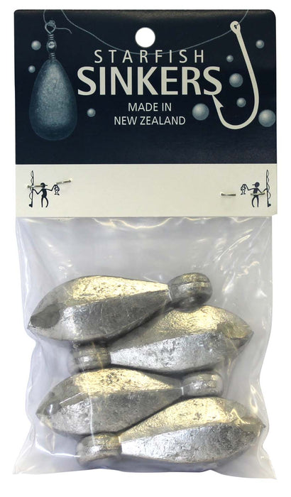 Starfish Reef Sinker Packet 3oz (4 per pack)