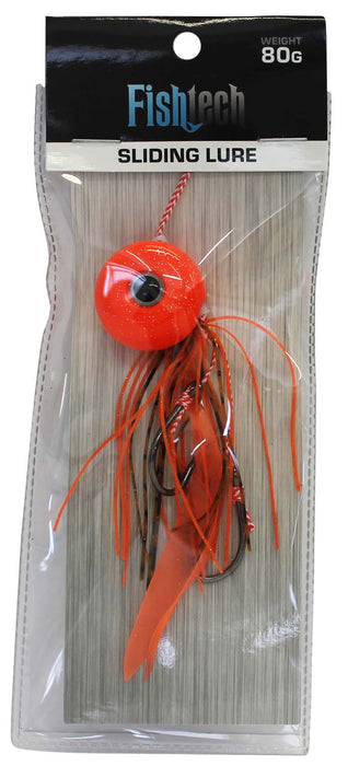 Fishtech 80g Slippery Slider Lure - Orange