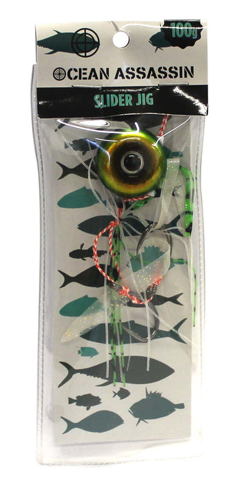 Ocean Assassin Slider Jig - Green 100g