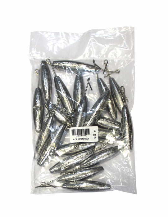 Kite Sinker Bulk Pack 4oz (20 per pack) - MTO