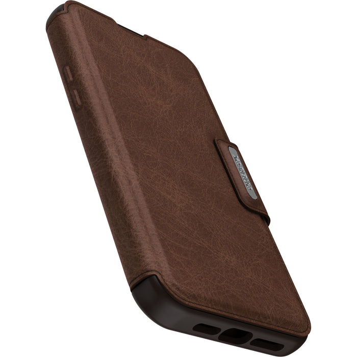 OtterBox Strada Magsafe iPhone 15 Pro Max Case Espresso Brown